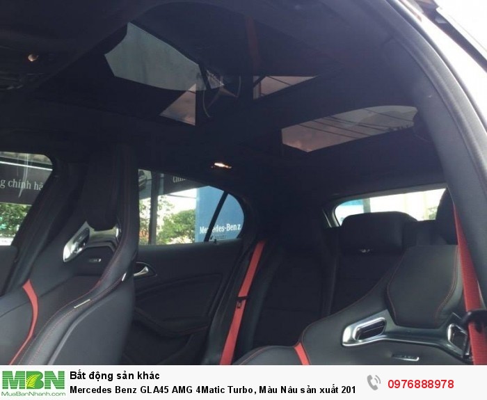 Mercedes Benz GLA45 AMG 4Matic Turbo, Màu Nâu sản xuất 2015 , đăng ký cuối 12/2015. Biển Hà nội