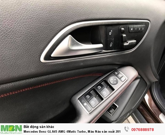 Mercedes Benz GLA45 AMG 4Matic Turbo, Màu Nâu sản xuất 2015 , đăng ký cuối 12/2015. Biển Hà nội