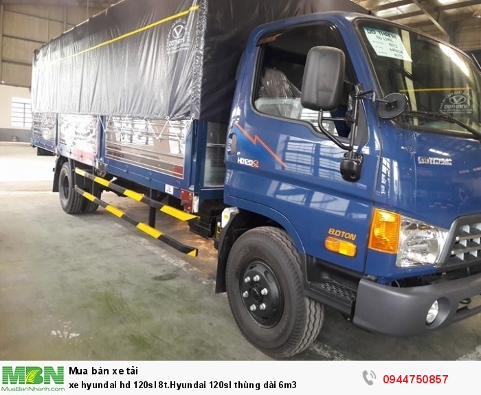 Xe Hyundai HD120SL 8 tấn của Đô Thành ,bán trả góp hằng tháng lải xuất thấp
