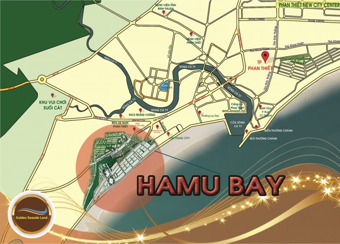 Đất lấn biển HAMUBAY Phan Thiết tiềm năng du lịch cao