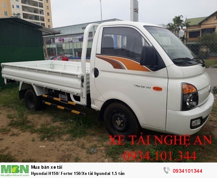 Hyundai H150/ Forter 150/Xe tải hyundai 1.5 tấn