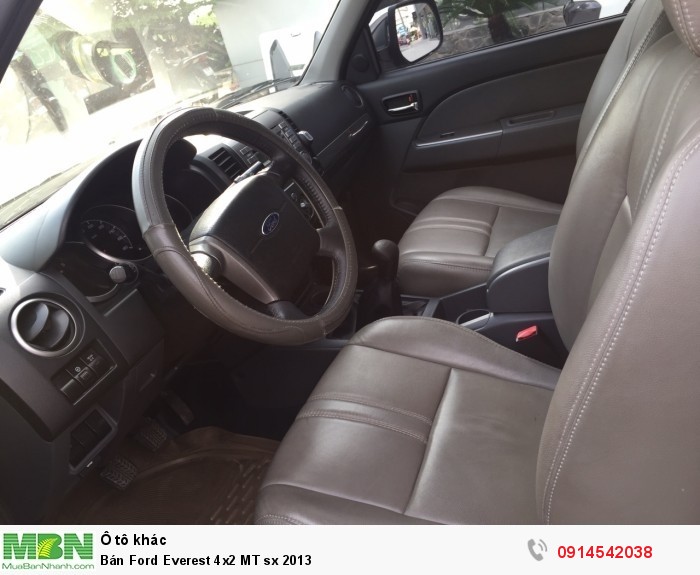 Bán Ford Everest 4x2 MT sx 2013