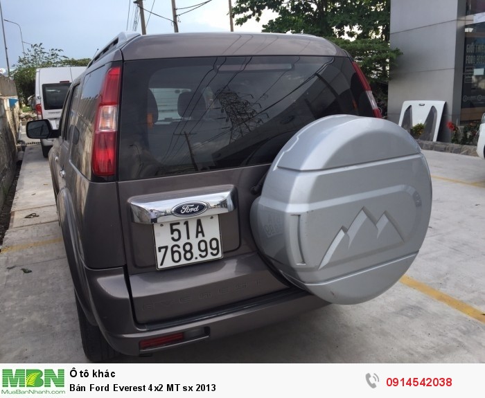 Bán Ford Everest 4x2 MT sx 2013