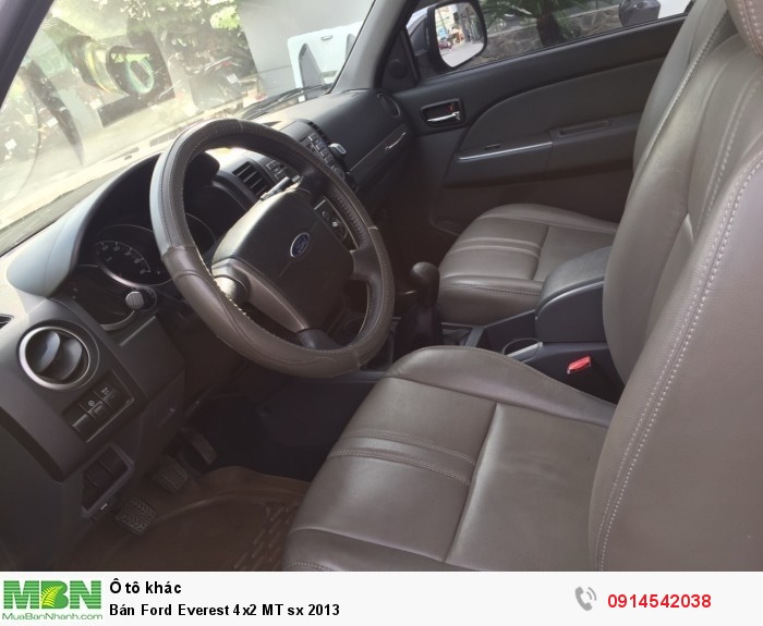 Bán Ford Everest 4x2 MT sx 2013