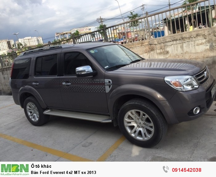 Bán Ford Everest 4x2 MT sx 2013