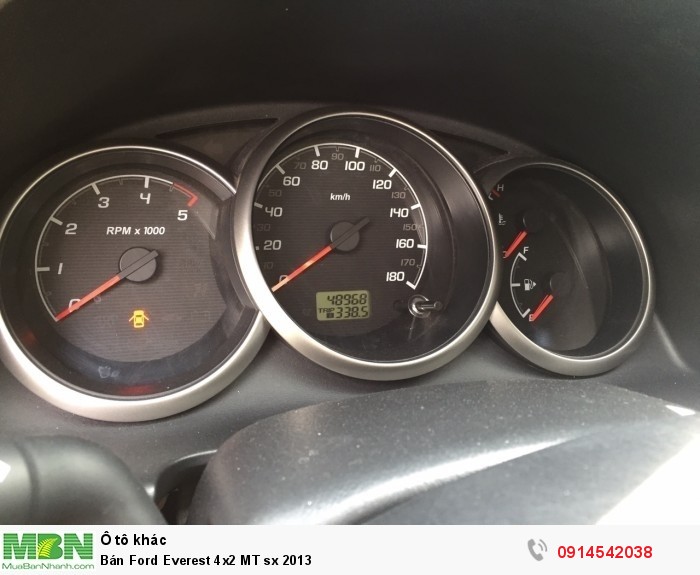 Bán Ford Everest 4x2 MT sx 2013