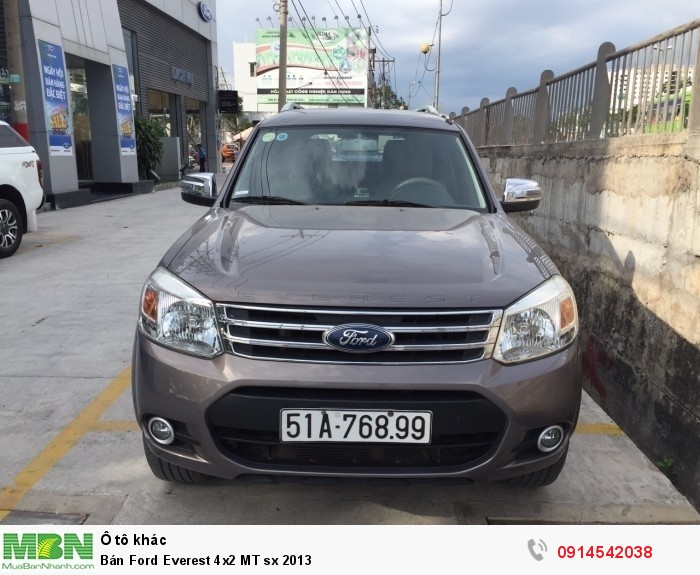 Bán Ford Everest 4x2 MT sx 2013