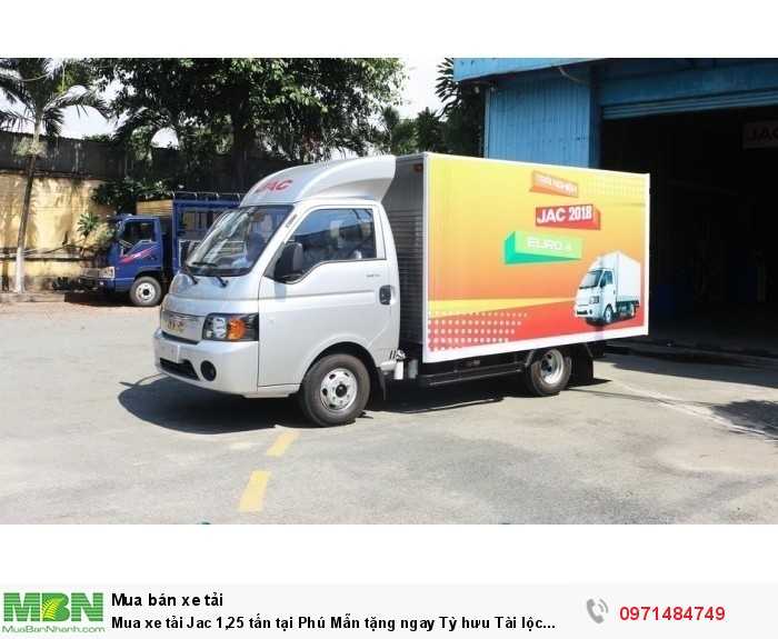 Mua xe tải Jac 1,25 tấn tại Phú Mẫn tặng ngay Tỳ hưu Tài lộc trong tháng!