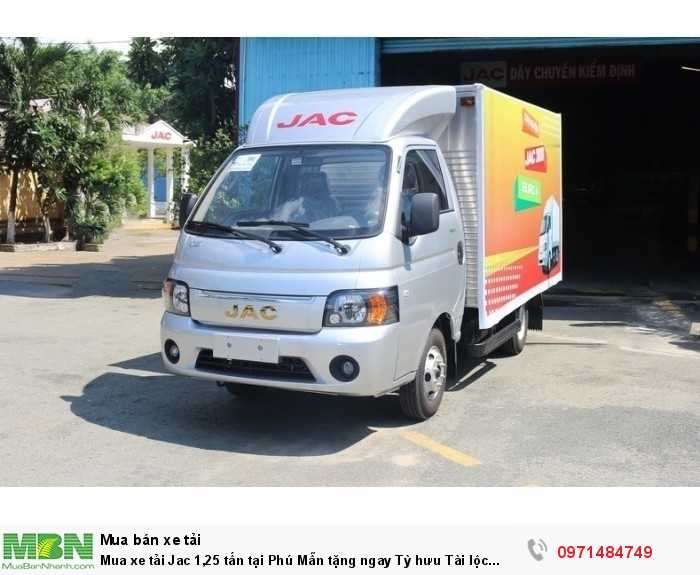 Mua xe tải Jac 1,25 tấn tại Phú Mẫn tặng ngay Tỳ hưu Tài lộc trong tháng!