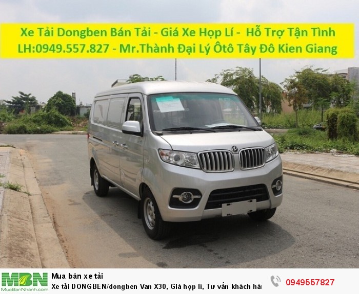 Xe tải DONGBEN/dongben Van X30, Giá họp lí, Tư vấn khách hàng tận tinh, Đại Lý Ôtô Tây Đô