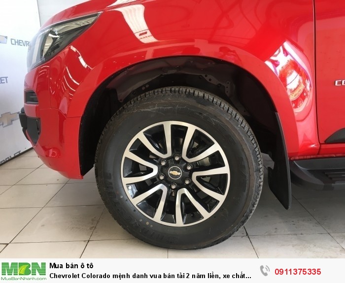 Chevrolet Colorado mệnh danh vua bán tải 2 năm liền, xe chất lượng, hậu mãi tốt.