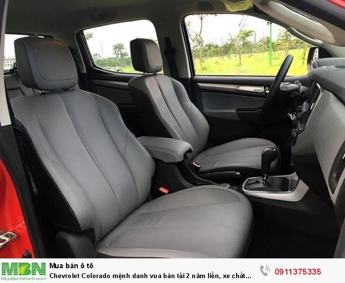 Chevrolet Colorado mệnh danh vua bán tải 2 năm liền, xe chất lượng, hậu mãi tốt.