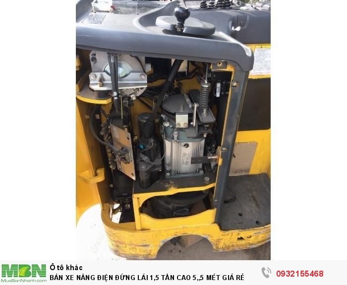 Bán Xe Nâng Điện Đứng Lái 1,5 Tấn Cao 5,5 Mét Giá Rẻ