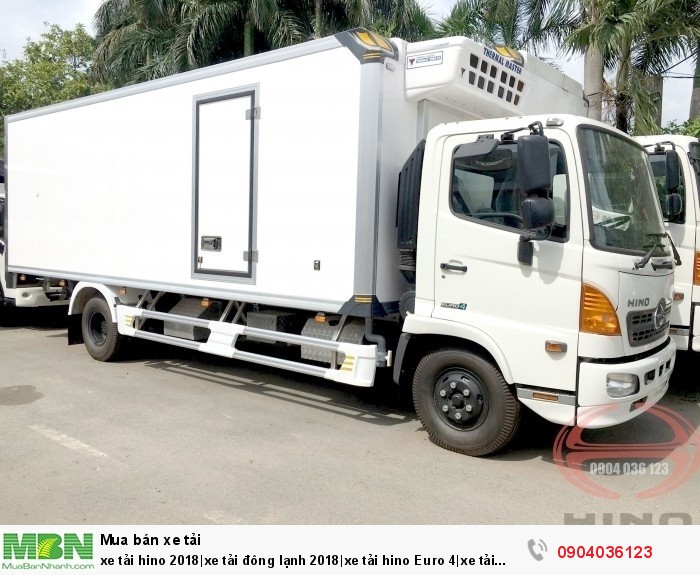 xe tải Hino 2018|xe tải đông lạnh 2018|xe tải Hino Euro 4|xe tải Hino 6,4 tấn 2018