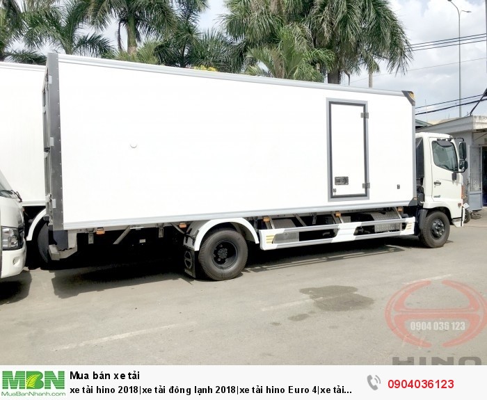 xe tải Hino 2018|xe tải đông lạnh 2018|xe tải Hino Euro 4|xe tải Hino 6,4 tấn 2018