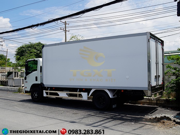 Bán xe tải 3T5 thùng đông lạnh|xe tải isuzu 3T5 đông lạnh|Trả góp 90%.