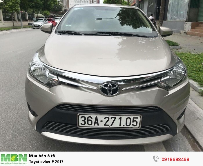 Toyota vios E 2017