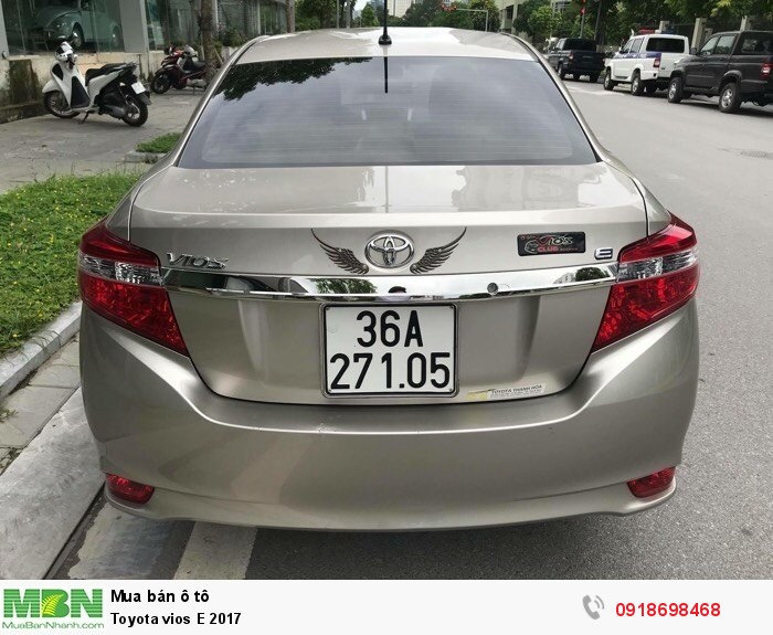 Toyota vios E 2017