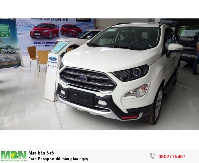 Ford Ecosport đủ màu giao ngay