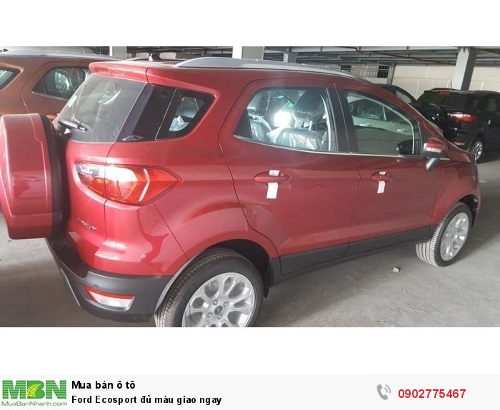 Ford Ecosport đủ màu giao ngay