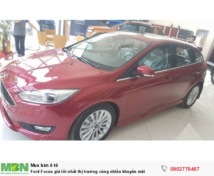 Ford Focus giá tốt nhất thị trường cùng nhiều khuyến mãi