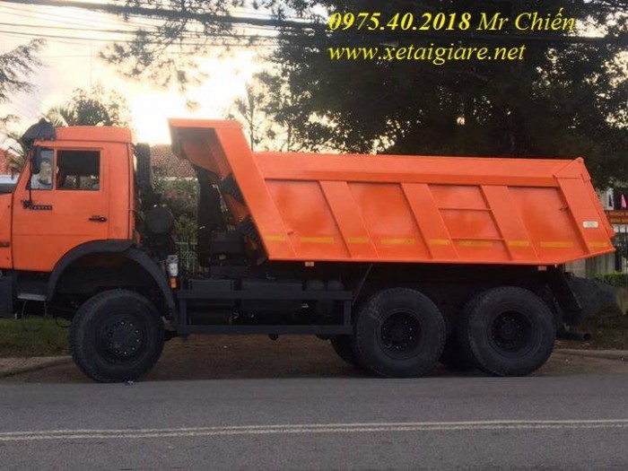 Xe Ben Kamaz 65115  (6x4) Thùng Vat 10,3 Khối Giá Rẻ Nhất Thị Trừơng