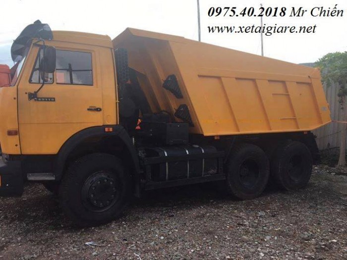 Xe Ben Kamaz 65115  (6x4) Thùng Vat 10,3 Khối Giá Rẻ Nhất Thị Trừơng