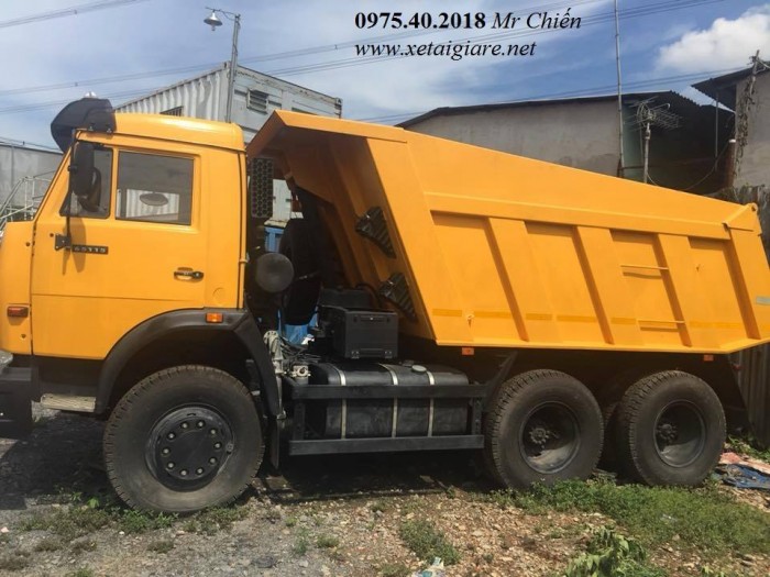 Xe Ben Kamaz 65115  (6x4) Thùng Vat 10,3 Khối Giá Rẻ Nhất Thị Trừơng