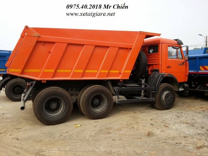 Xe Ben Kamaz 65115  (6x4) Thùng Vat 10,3 Khối Giá Rẻ Nhất Thị Trừơng