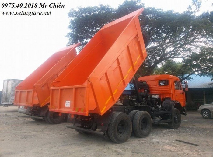 Xe Ben Kamaz 65115  (6x4) Thùng Vat 10,3 Khối Giá Rẻ Nhất Thị Trừơng