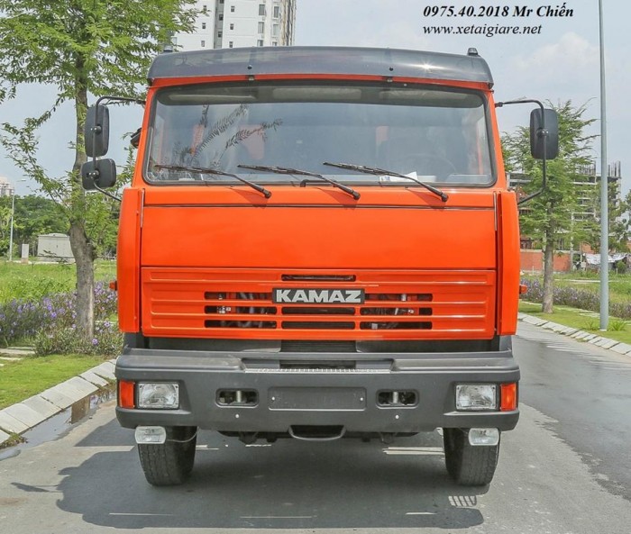 Xe Ben Kamaz 65115  (6x4) Thùng Vat 10,3 Khối Giá Rẻ Nhất Thị Trừơng