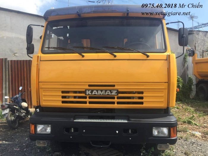 Xe Ben Kamaz 65115  (6x4) Thùng Vat 10,3 Khối Giá Rẻ Nhất Thị Trừơng