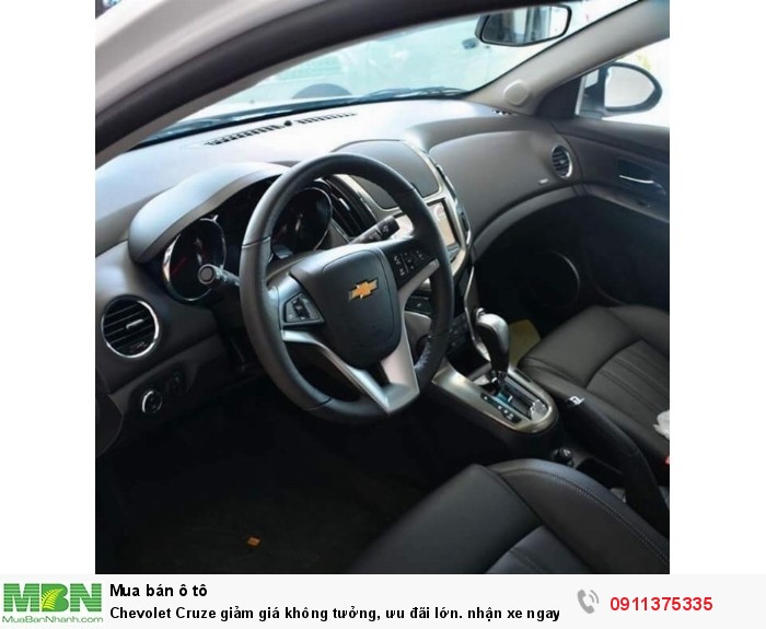 Chevolet Cruze giảm giá không tưởng, ưu đãi lớn. nhận xe ngay.