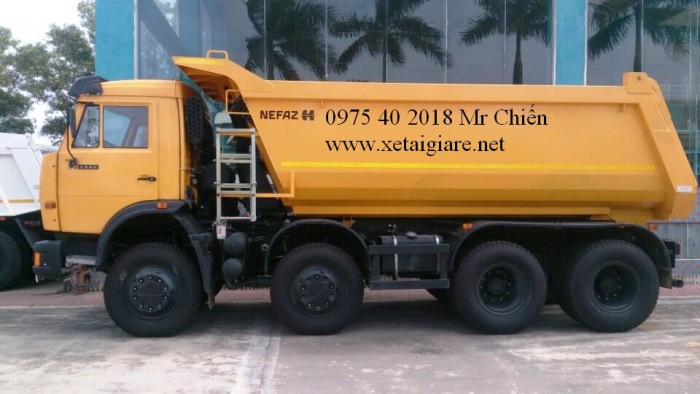 Xe Ben Kamaz 6540 (8x4) Thùng 15 Giá Rẻ Nhất Thị Trừơng