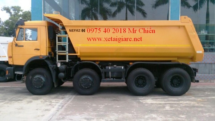 Xe Ben Kamaz 6540 (8x4) Thùng 15 Giá Rẻ Nhất Thị Trừơng