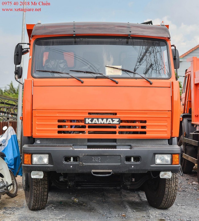 Xe Ben Kamaz 6540 (8x4) Thùng 15 Giá Rẻ Nhất Thị Trừơng