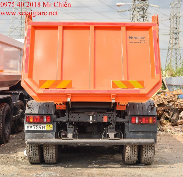 Xe Ben Kamaz 6540 (8x4) Thùng 15 Giá Rẻ Nhất Thị Trừơng