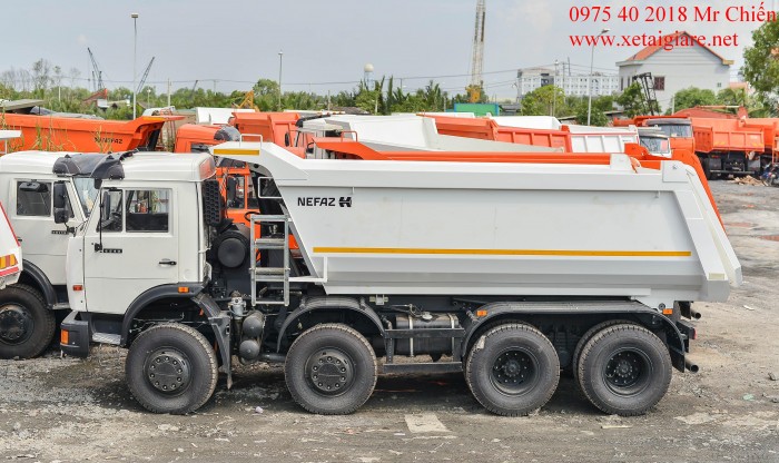 Xe Ben Kamaz 6540 (8x4) Thùng 15 Giá Rẻ Nhất Thị Trừơng