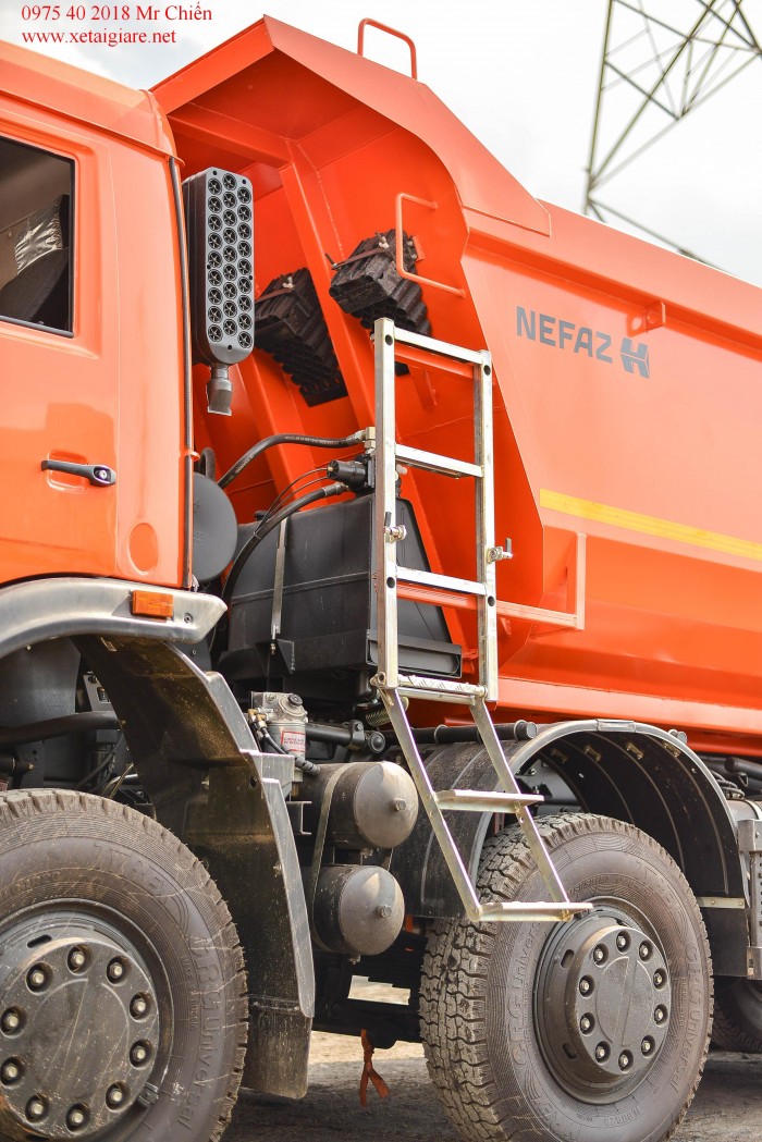 Xe Ben Kamaz 6540 (8x4) Thùng 15 Giá Rẻ Nhất Thị Trừơng
