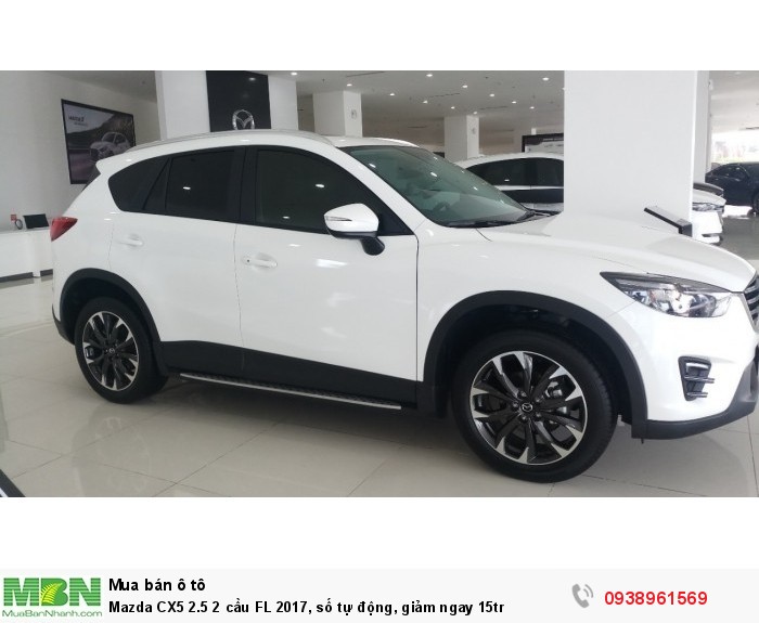 Mazda CX5 2.5 2 cầu FL 2017, số tự động, giảm ngay 15tr