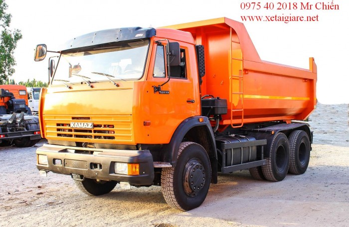 Xe Ben Kamaz 65115 (6x4) Thùng Oval 10  Khối Giá Rẻ Nhất Thị Trừơng