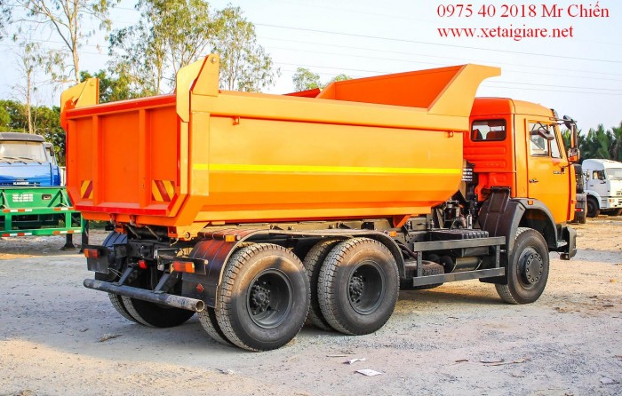Xe Ben Kamaz 65115 (6x4) Thùng Oval 10  Khối Giá Rẻ Nhất Thị Trừơng