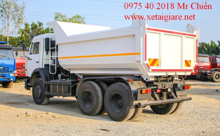 Xe Ben Kamaz 65115 (6x4) Thùng Oval 10  Khối Giá Rẻ Nhất Thị Trừơng