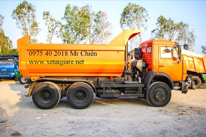 Xe Ben Kamaz 65115 (6x4) Thùng Oval 10  Khối Giá Rẻ Nhất Thị Trừơng