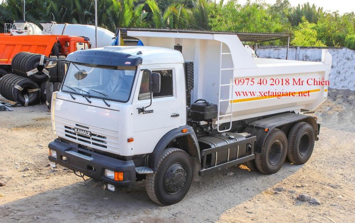Xe Ben Kamaz 65115 (6x4) Thùng Oval 10  Khối Giá Rẻ Nhất Thị Trừơng