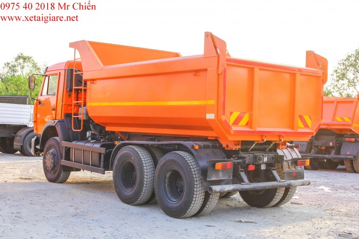 Xe Ben Kamaz 65115 (6x4) Thùng Oval 10  Khối Giá Rẻ Nhất Thị Trừơng