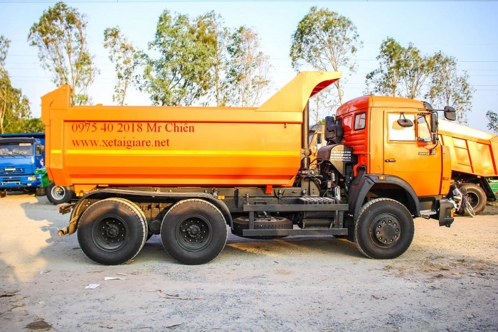 Xe Ben Kamaz 65115 (6x4) Thùng Oval 10  Khối Giá Rẻ Nhất Thị Trừơng