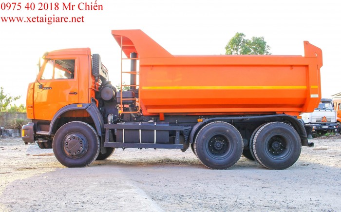 Xe Ben Kamaz 65115 (6x4) Thùng Oval 10  Khối Giá Rẻ Nhất Thị Trừơng