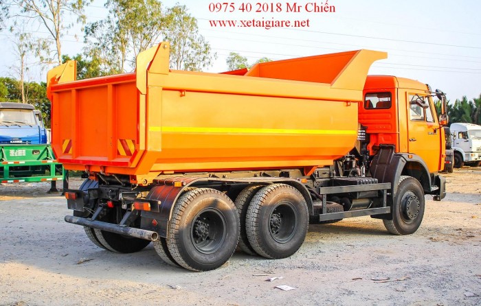 Xe Ben Kamaz 65115 (6x4) Thùng Oval 10  Khối Giá Rẻ Nhất Thị Trừơng