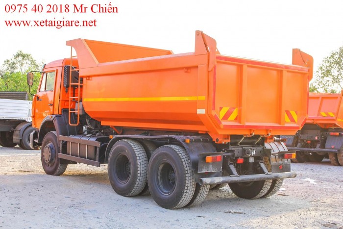 Xe Ben Kamaz 65115 (6x4) Thùng Oval 10  Khối Giá Rẻ Nhất Thị Trừơng